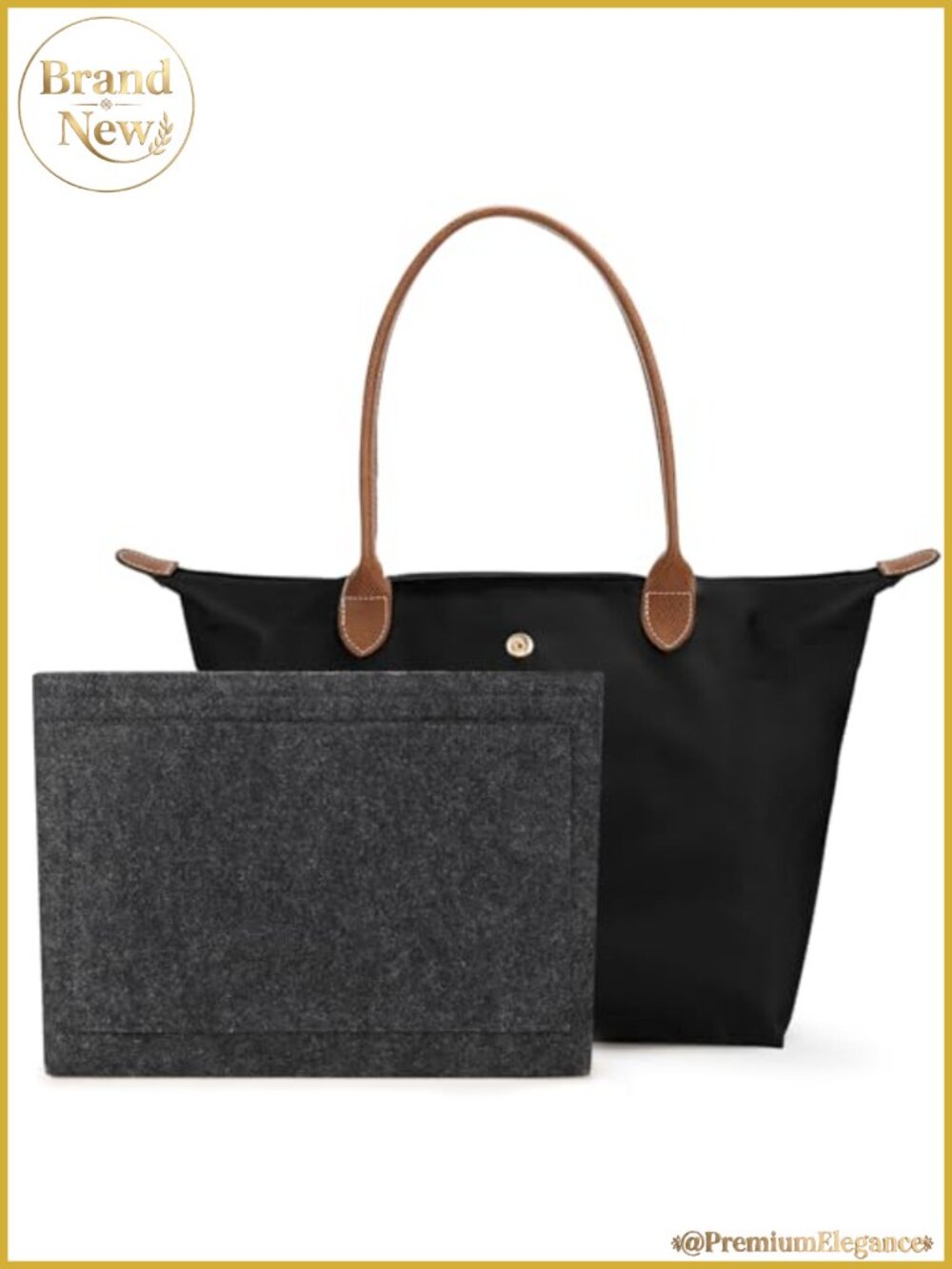 Tote Bag for Women with Purse Organizer Insert